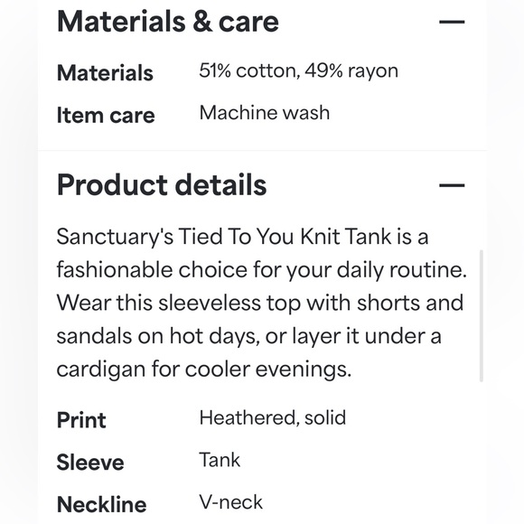 Sanctuary stitch fix top - Picture 9 of 9